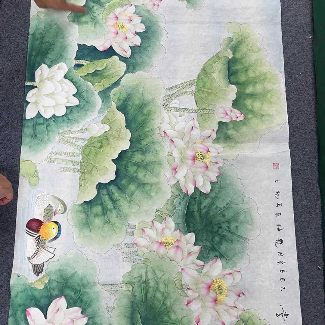 国画宣纸国画纯手绘作品