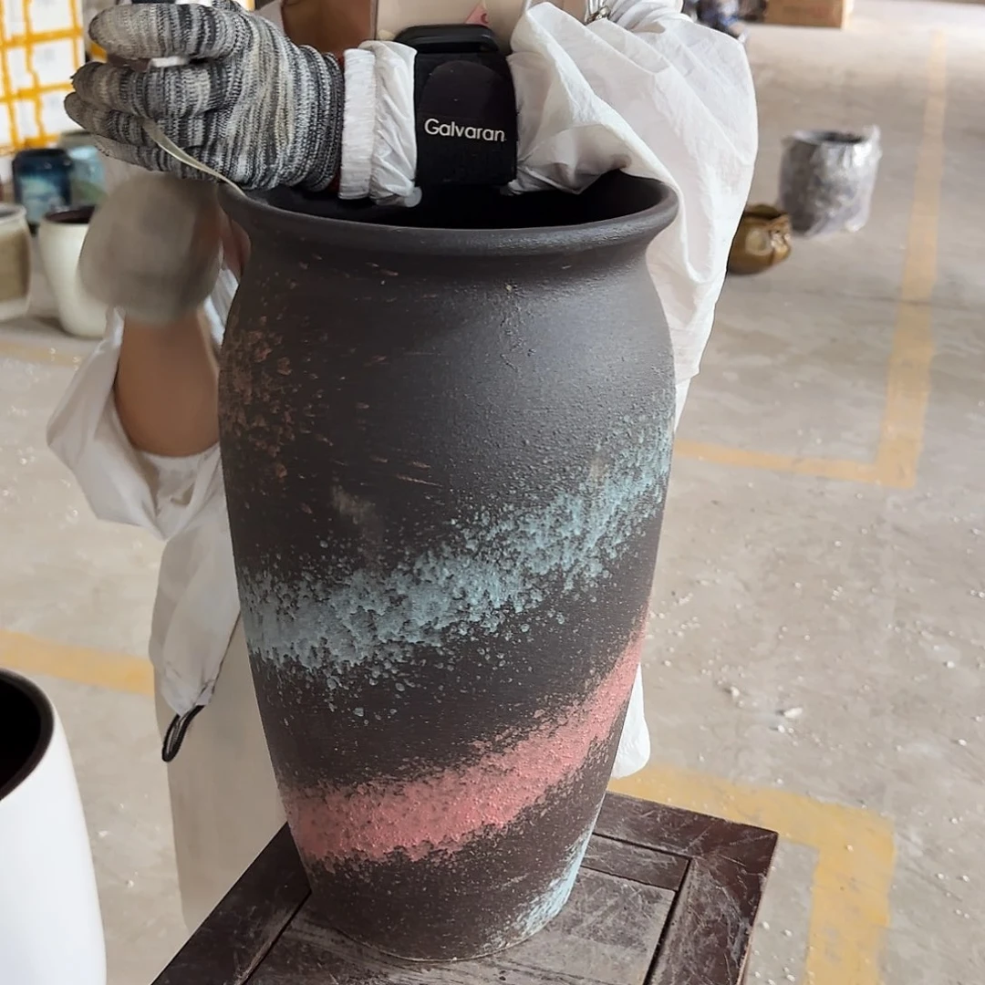 紫砂花盆王嫂花盆0721-129高40口20