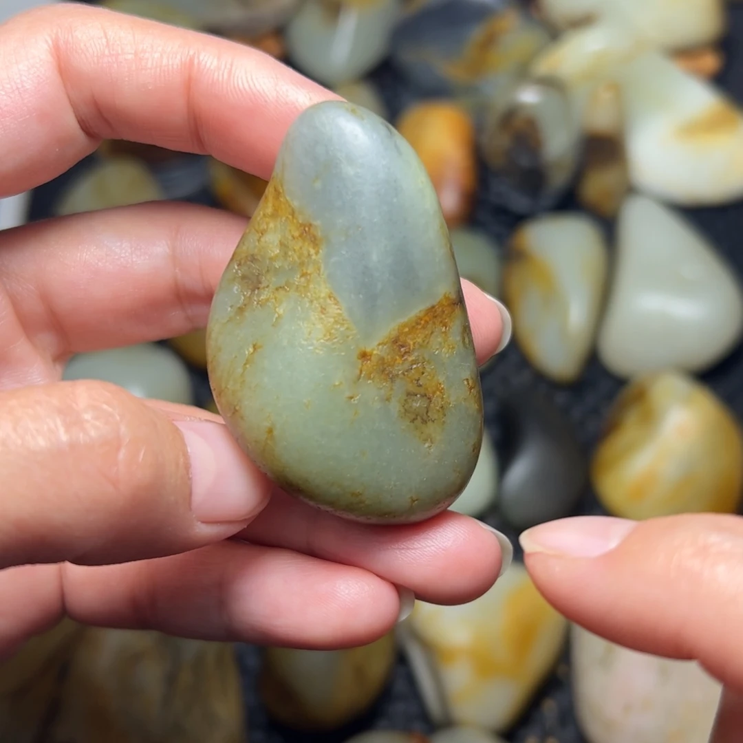 和田玉未镶嵌挂件11