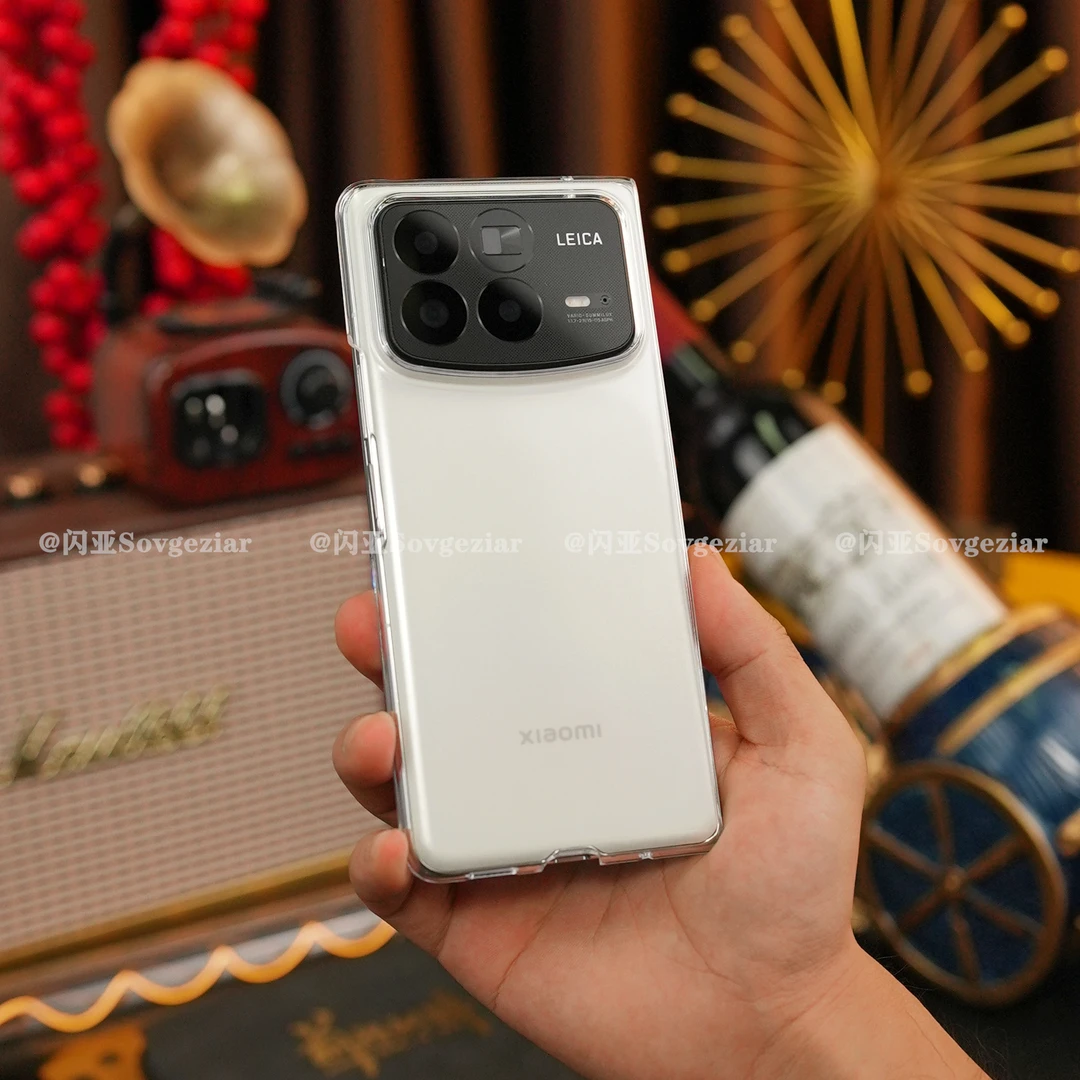 【超薄透明+裸机手感】适用于小米MixFold4手机壳旋转支架折叠Fold3