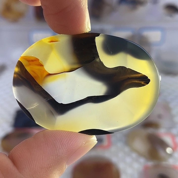 玛瑙/玉髓合金颈饰