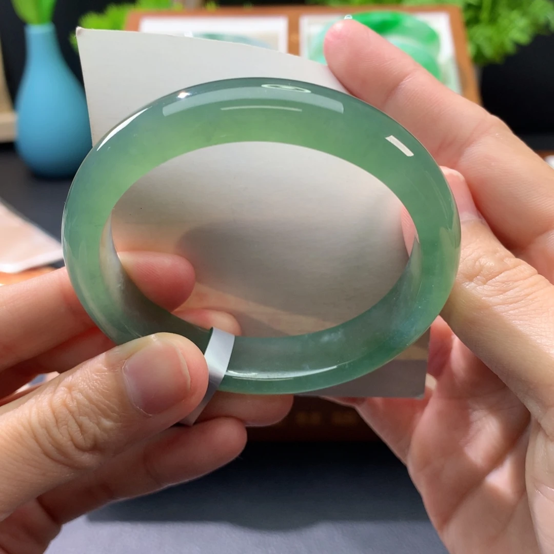 翡翠未镶嵌手镯闪购 15