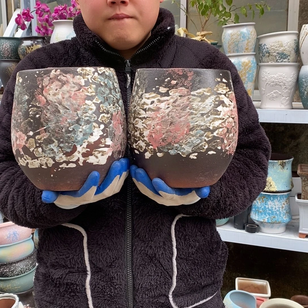 花盆紫砂口16高21福利