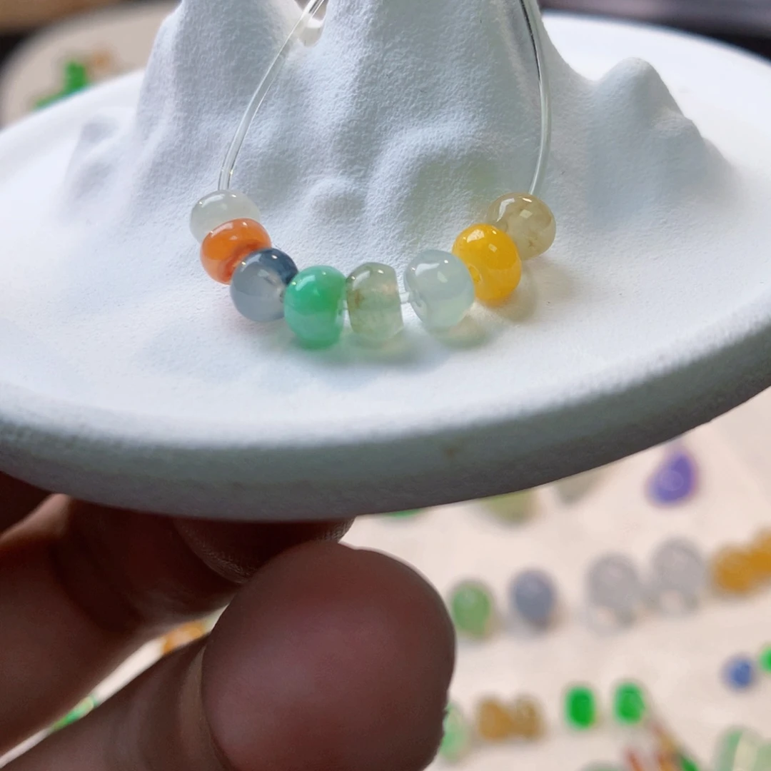 翡翠散珠天然翡翠