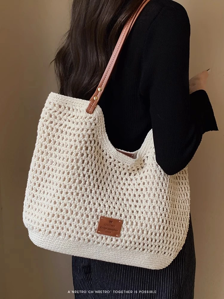 南风Chio2nd沙滩假日编织托特包包女式2025新款路遥定制创意女包