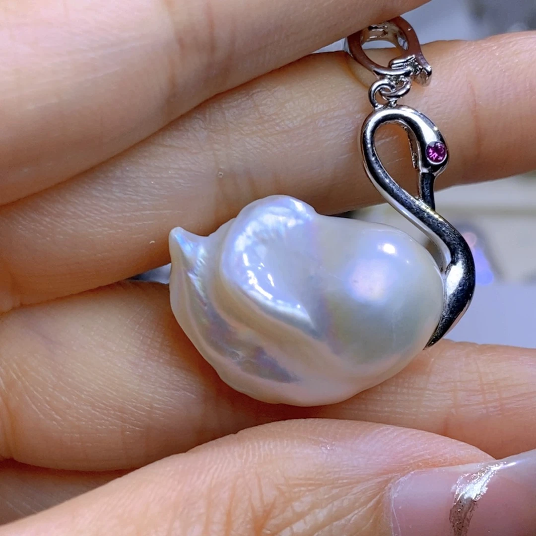 未镶嵌淡水珍珠吊坠