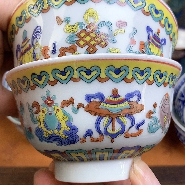 景德镇陶瓷藏式茶碗