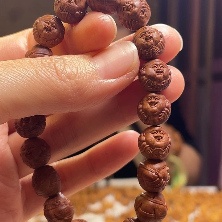 手串/手链橄榄核龙纹桃核