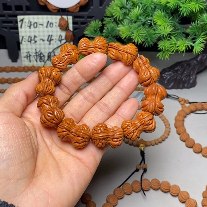 手串桃核花生手串