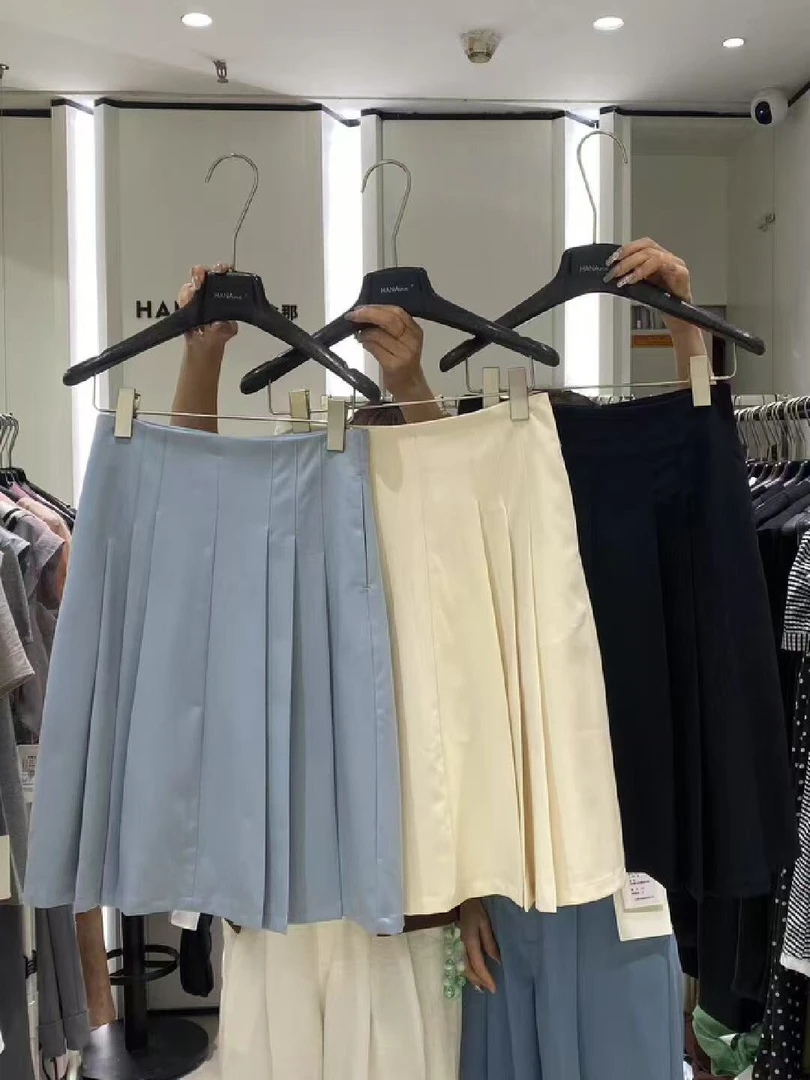 【NO退NO换】鑫燃KIKI 莱赛尔复古高级感显瘦半身裙 7361 HN (F)