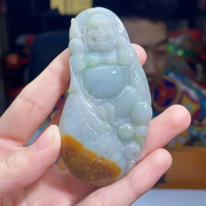 翡翠未镶嵌吊坠(不含链)A75