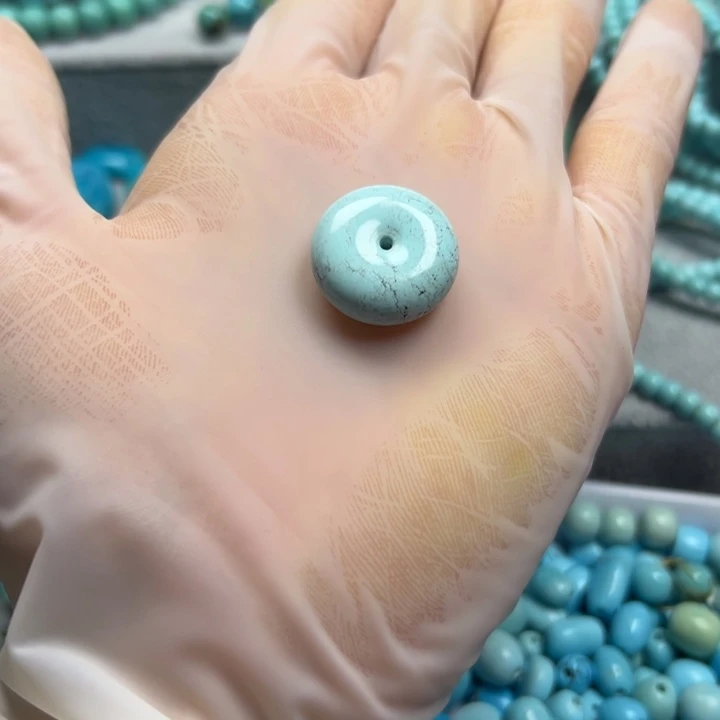 绿松石未镶嵌原矿保真