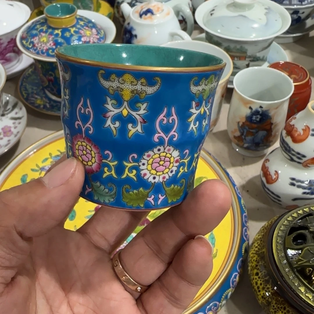 手绘瓷器全部处理