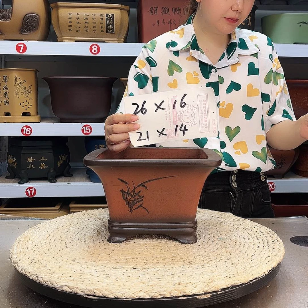 紫砂花盆紫砂花盆