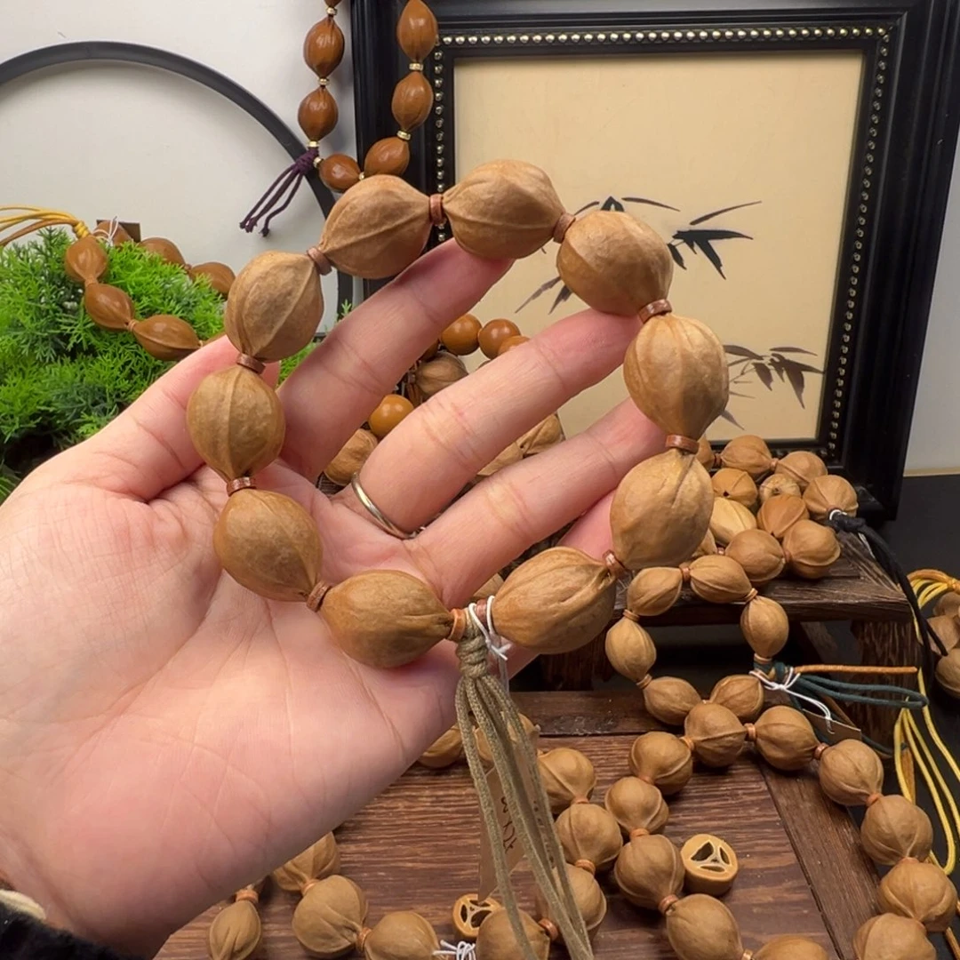 橄榄核手串20.25梅林铁核