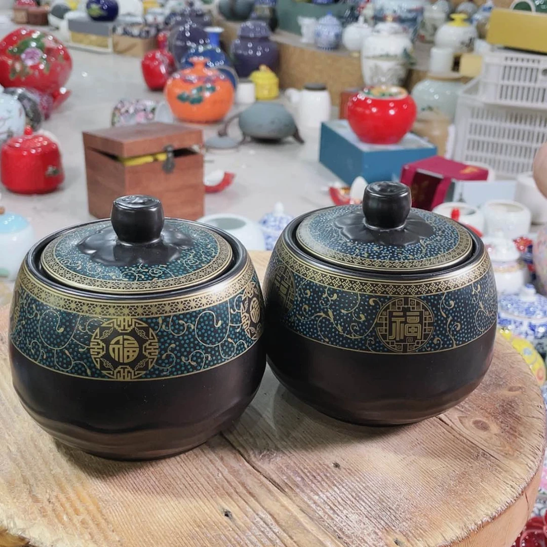 【闪购商品】罐陶瓷茶叶罐密封罐