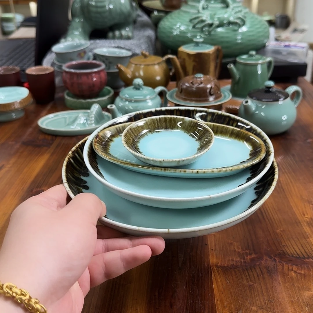 小仲青瓷茶器微瑕8492