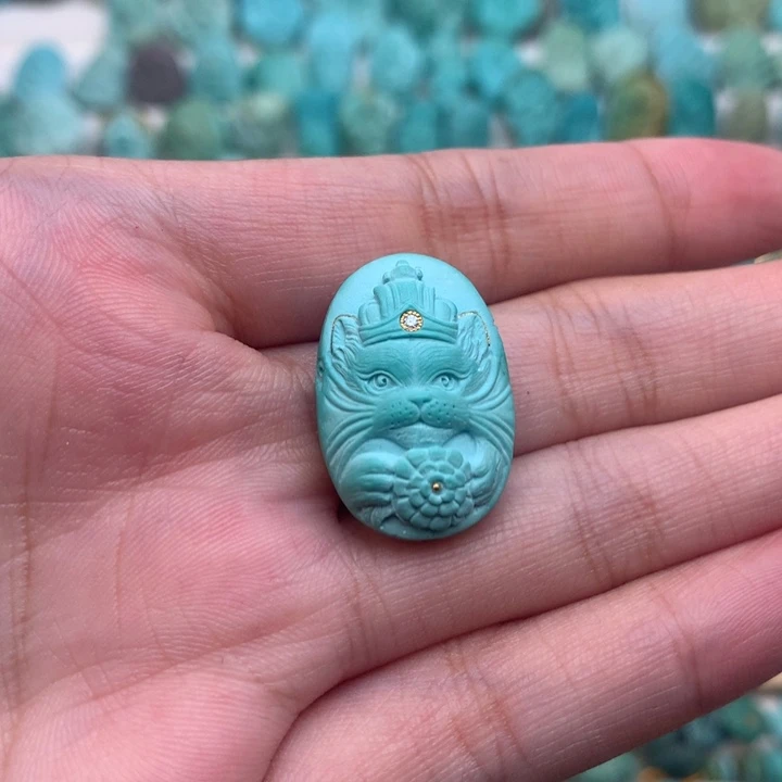 未镶嵌绿松石原矿绿松石系列