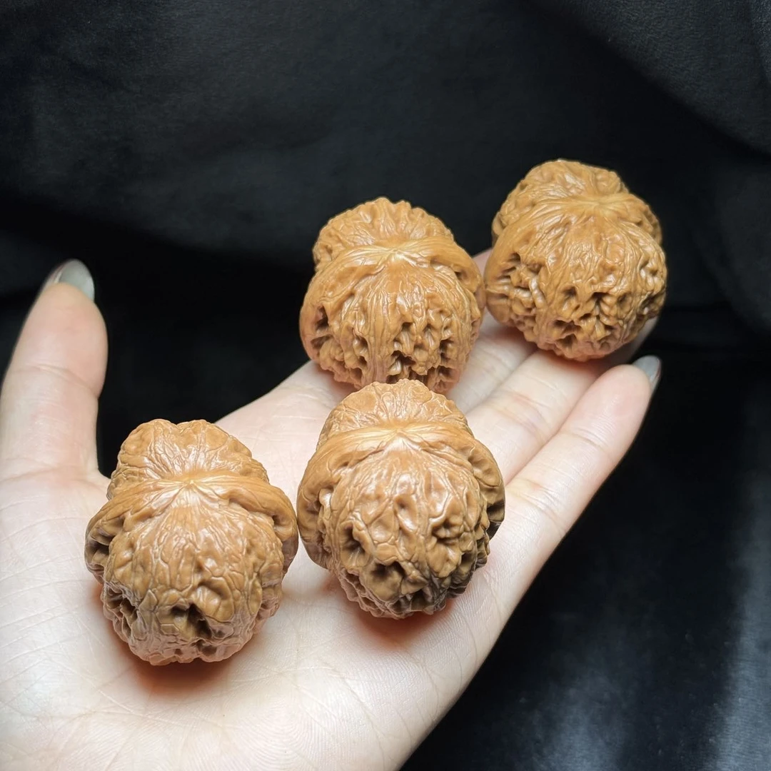 【曹掌柜精选】5 G73899-核桃元宝-多样性发一件-40mm