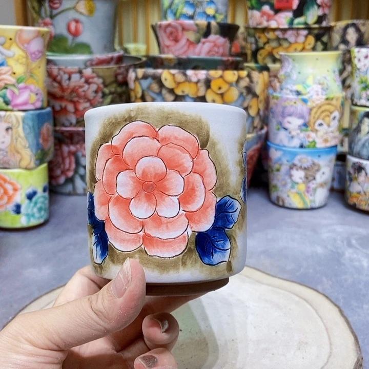 景德镇艺术手绘作品
