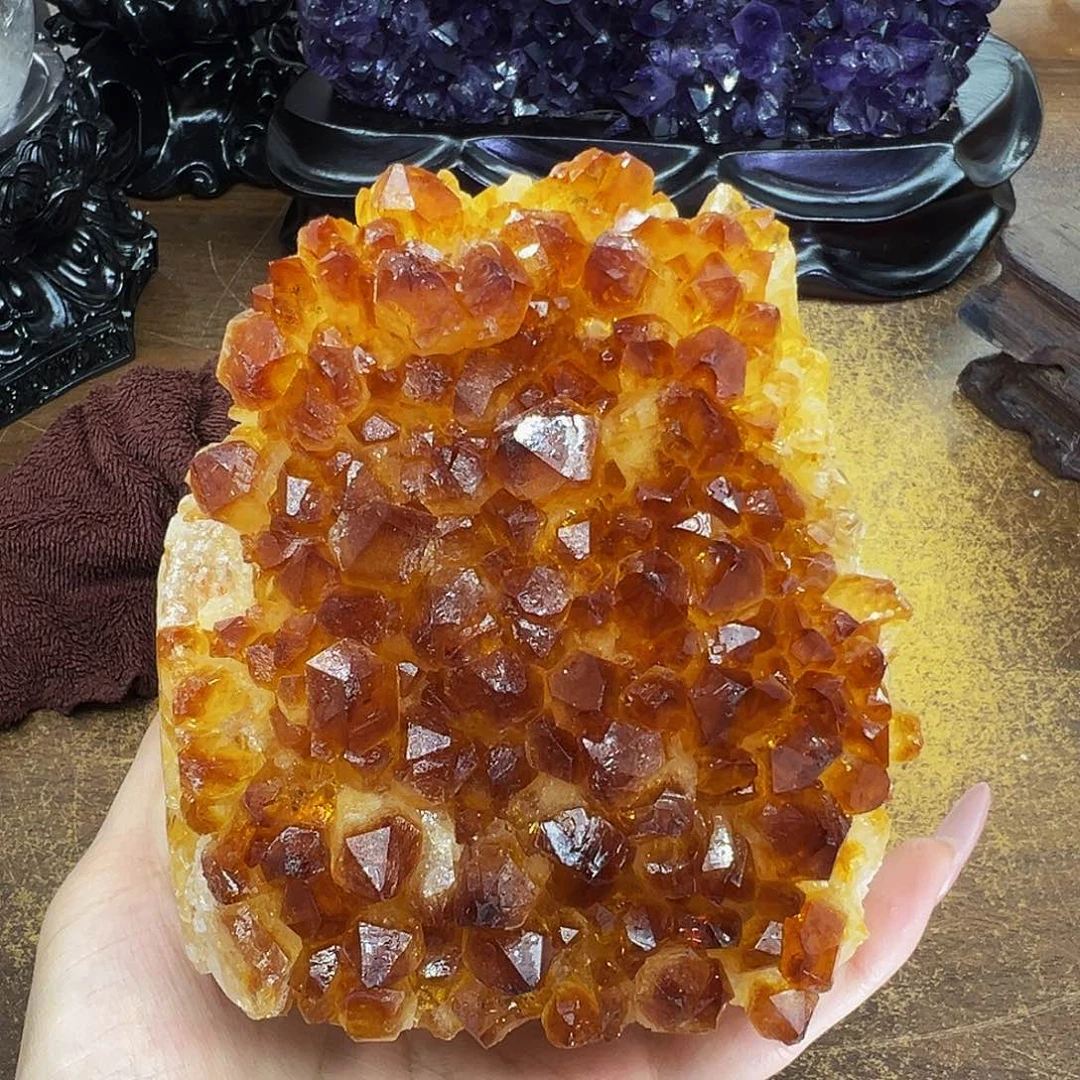 紫晶摆件未镶嵌天然水晶大型摆件未镶嵌