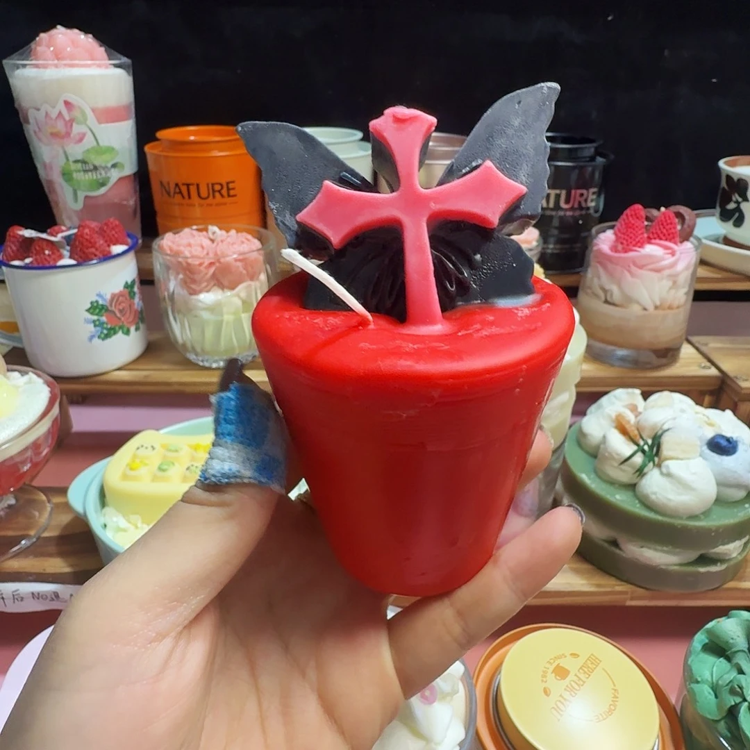 十字架香薰蜡烛1个