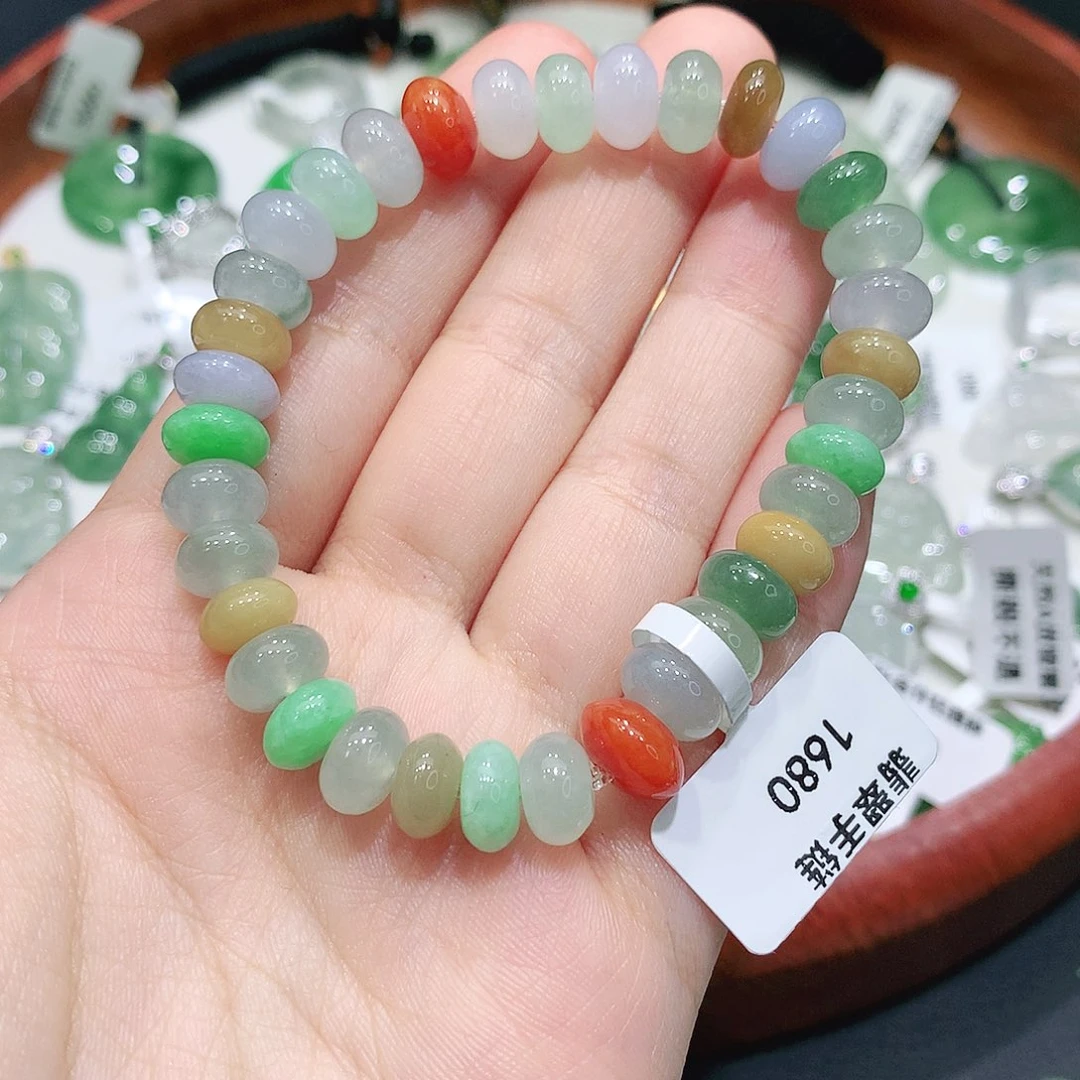 翡翠未镶嵌颈饰缅甸天然A货翡翠