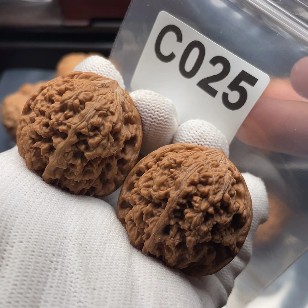 【闪购商品】文玩核桃吊坠坦**对C025星星
