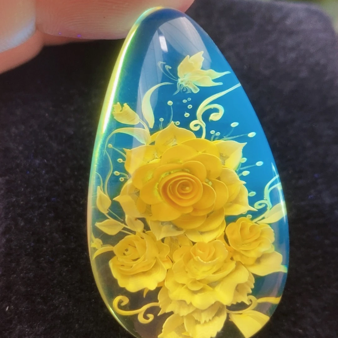 【闪购商品】金珀吊坠(不含链)未镶嵌