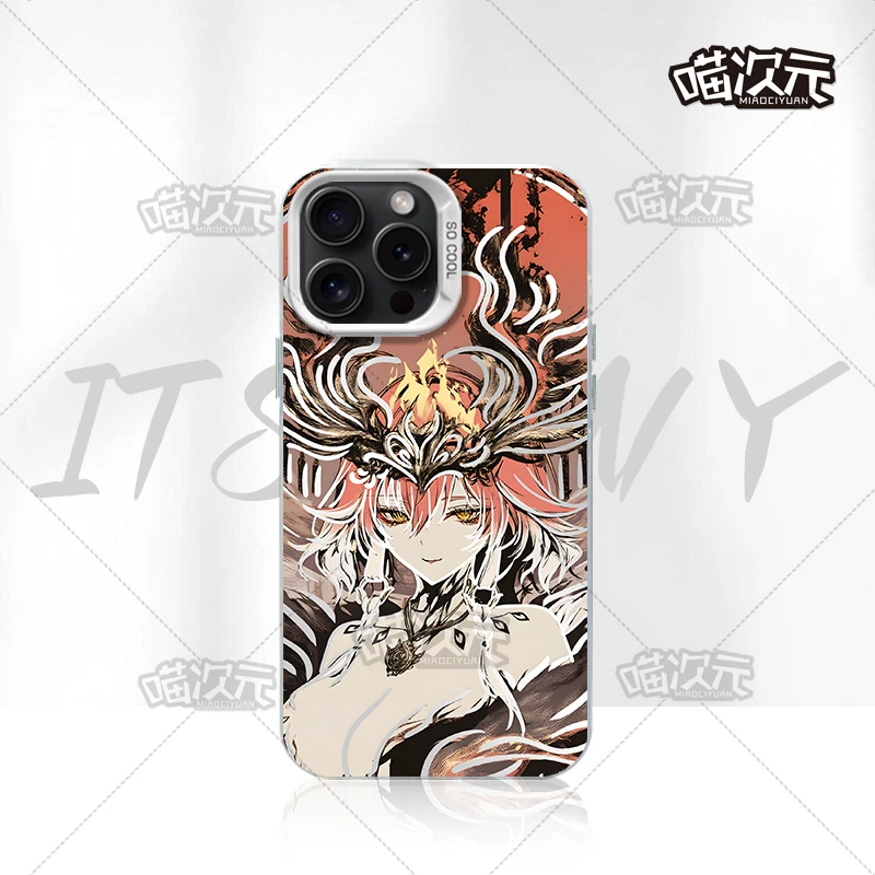 适用苹果华为vivo一加iPhone小米红米一加鸣潮水墨长离手机壳三星