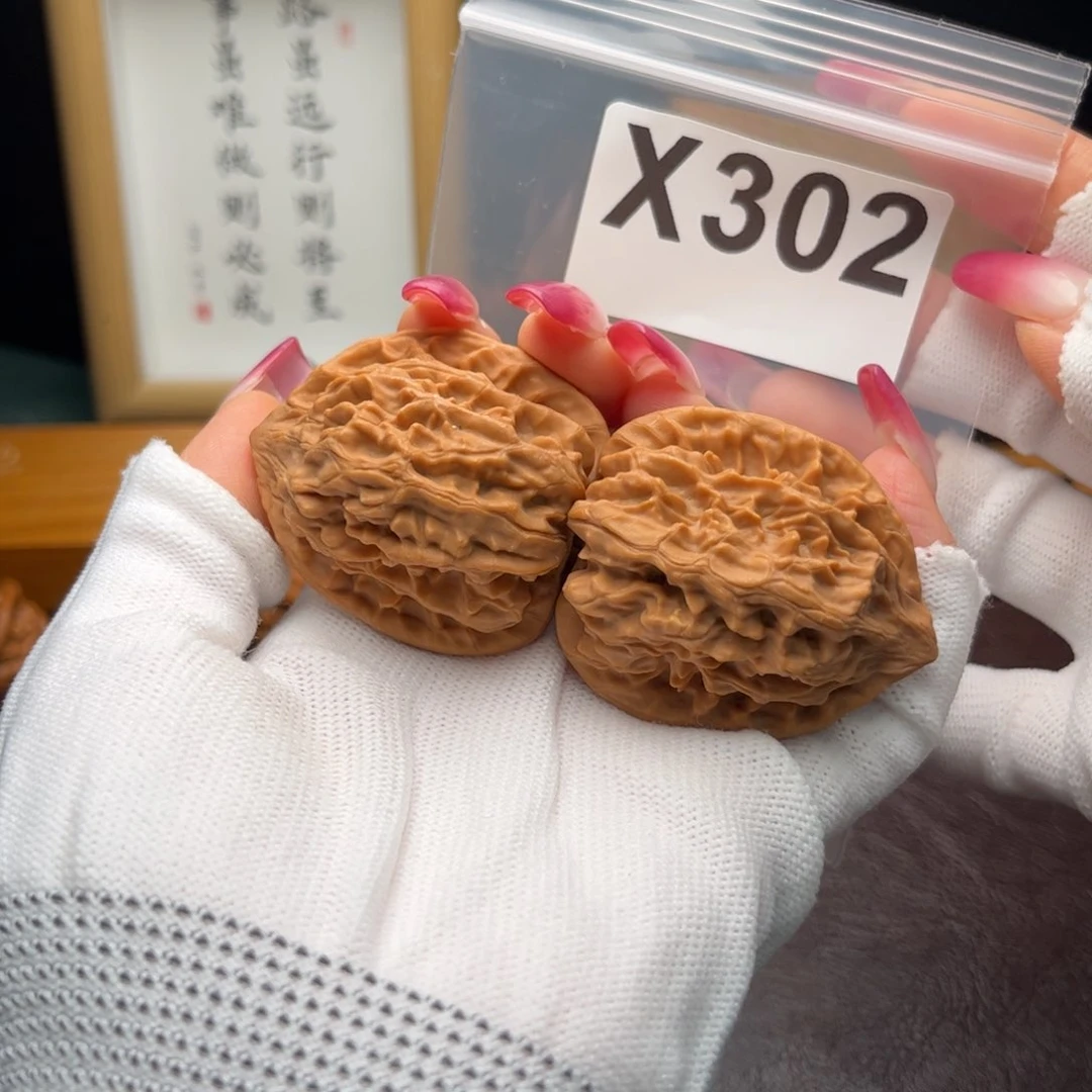 文玩核桃把件古*40鸡心x 302
