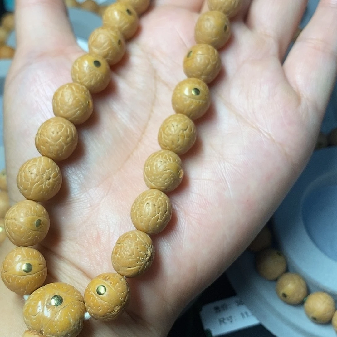 吊坠凤眼菩提12铜手持