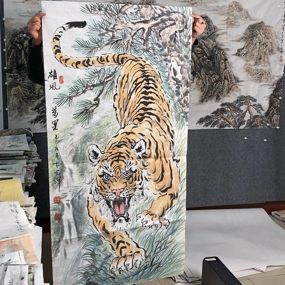 国画手写手绘国画作品8