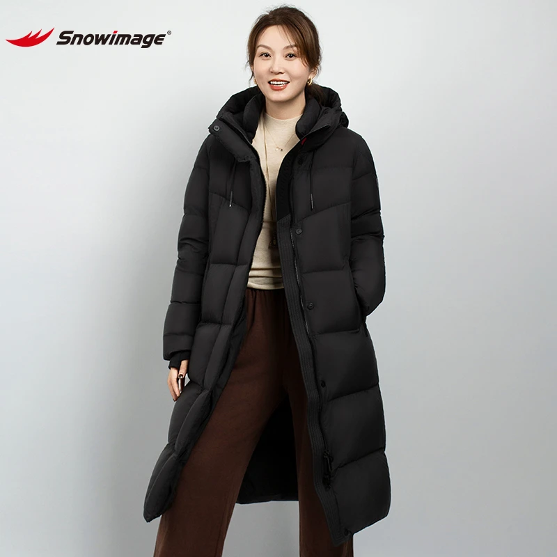 SNOW IMAGE七格【Max】极寒长款轻户外休闲加厚女士时尚三防羽绒服