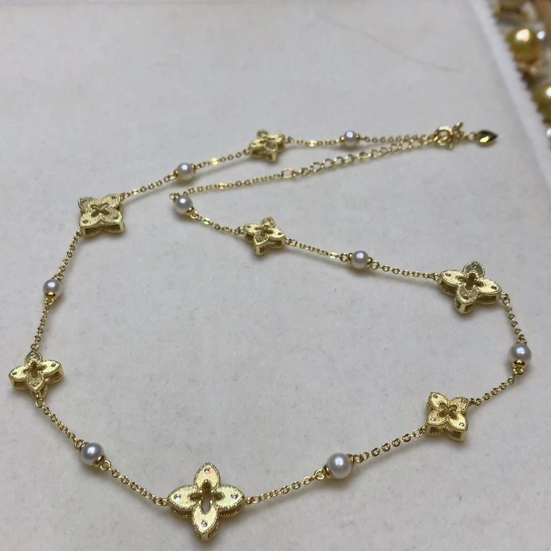 淡水珍珠未镶嵌颈饰