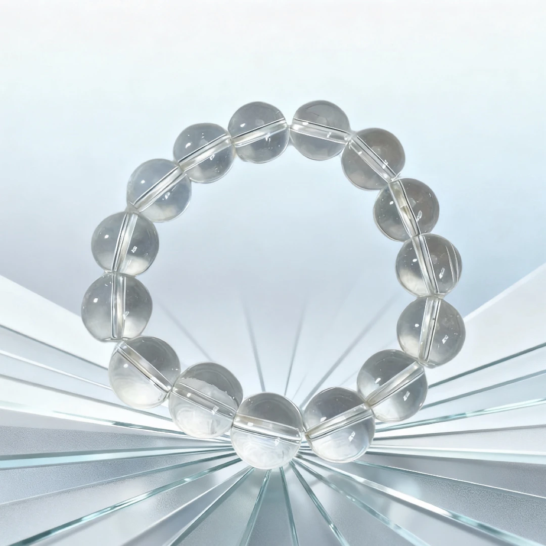 纯净白晶手串 A130-JC-2A