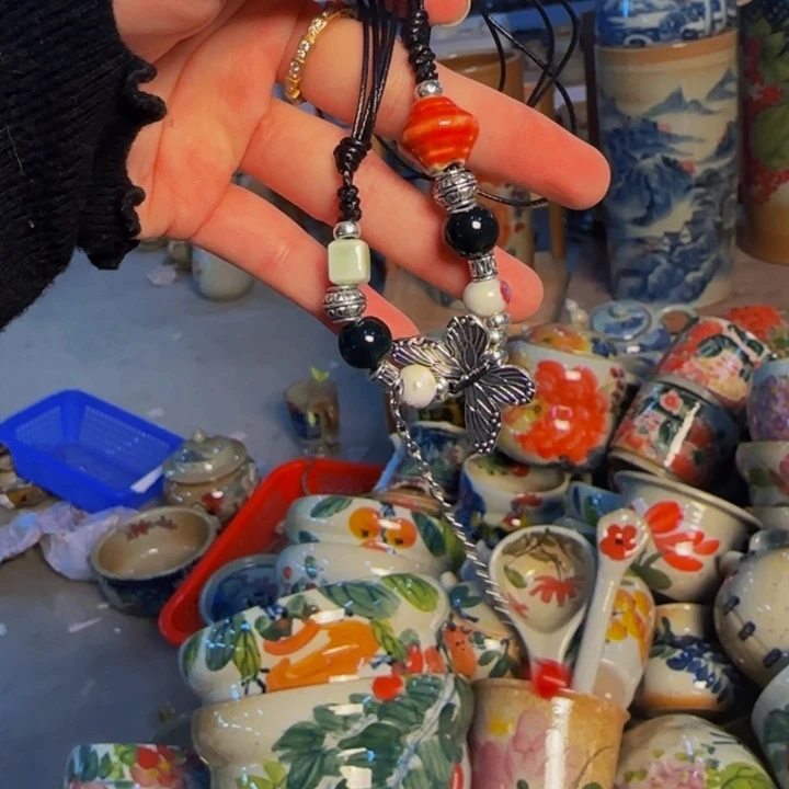 瓷片景德镇陶瓷手工手绘