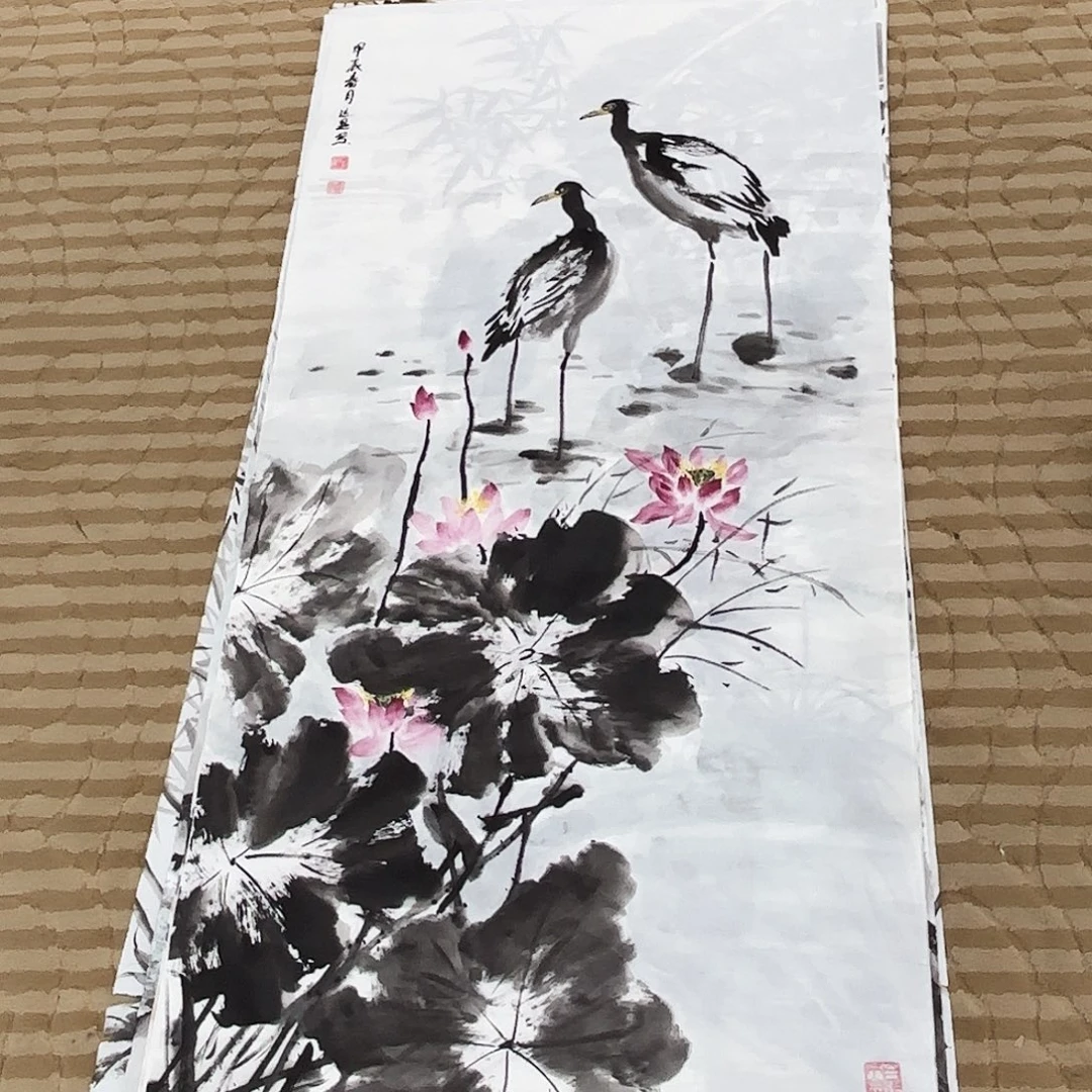 国画花鸟等多种鸟类的栖息地及