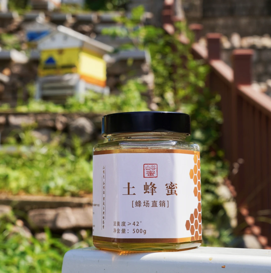 【土蜂蜜百花蜜】山谷纯正天然压榨土蜂蜜（买两瓶送一瓶洋槐蜜）