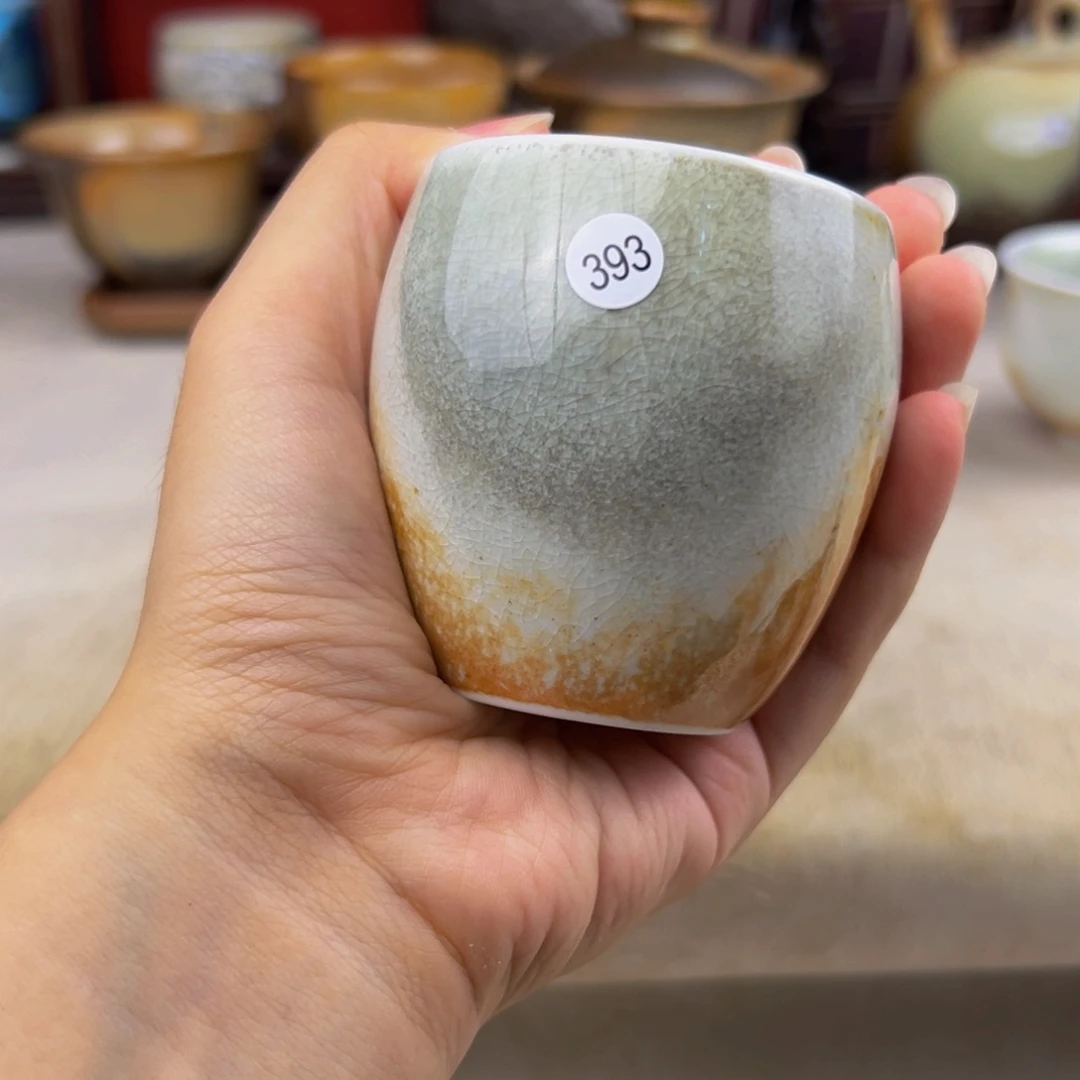 杯纯手工柴烧主人杯