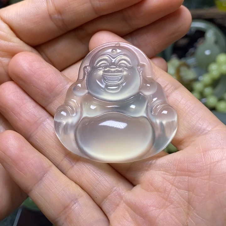 岫玉未镶嵌岫玉颈饰J****$