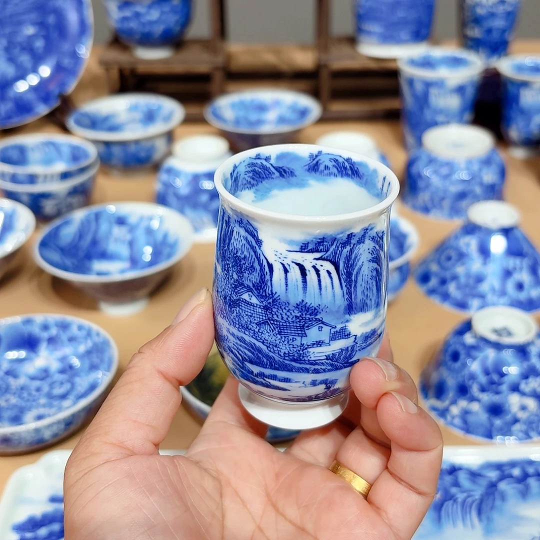景德镇纯手绘单杯