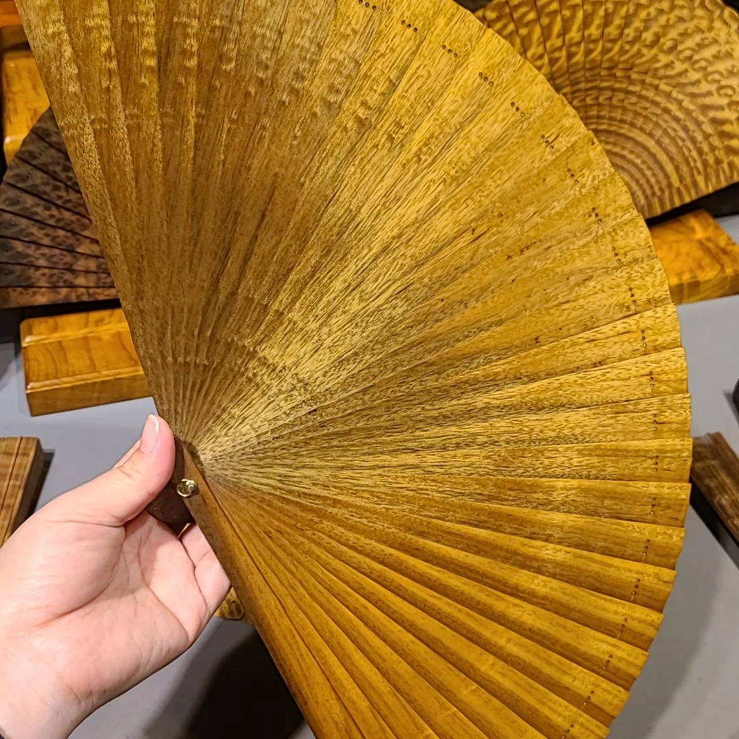 扇子24小叶桢楠金丝楠木苏扇