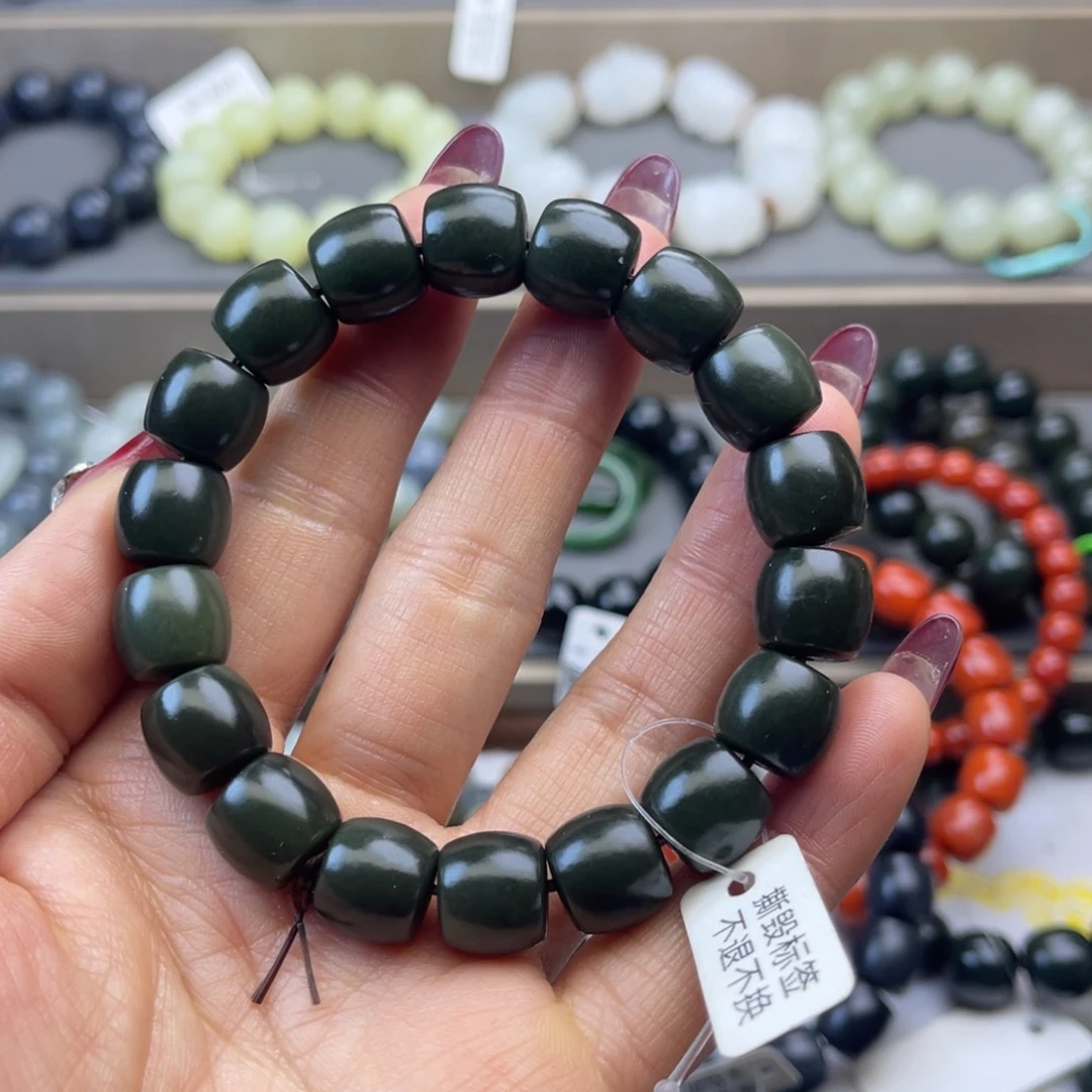 和田玉手链未镶嵌