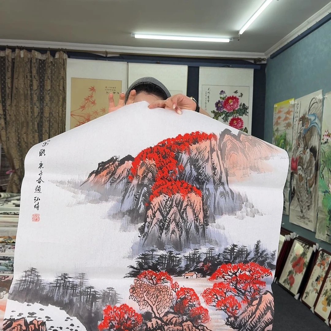 纯手绘国画好作品