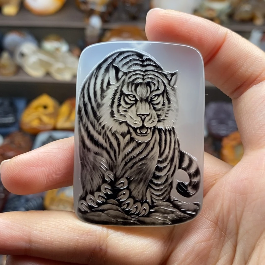 玛瑙/玉髓吊坠(不含链)未镶嵌