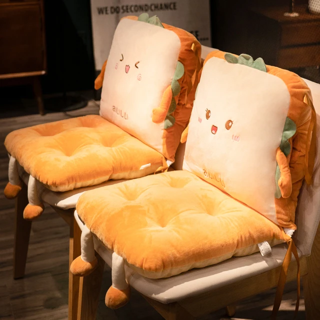 四季坐垫屁垫办公室久坐神器靠垫靠背一体椅子垫子学生屁股座椅垫