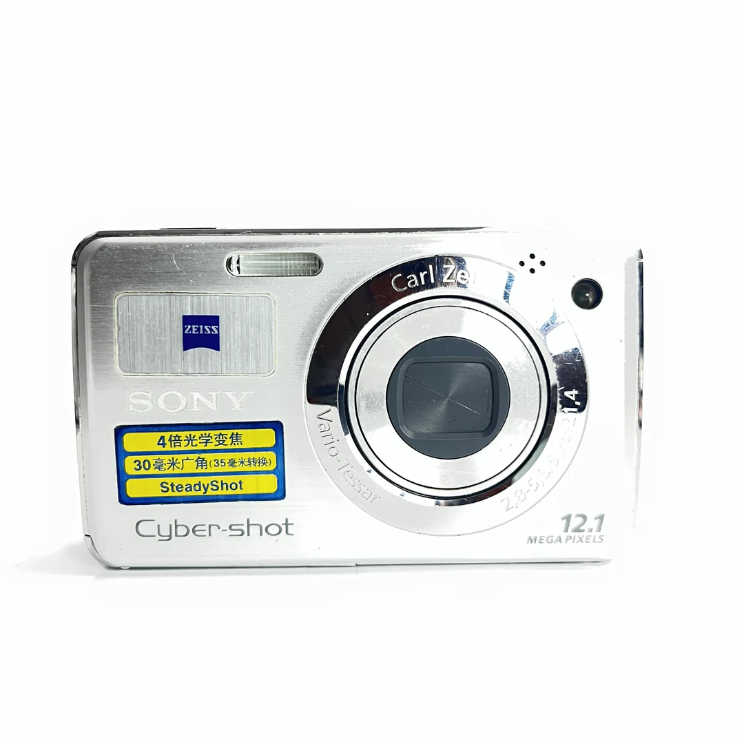 95新 Sony/索尼 w210银1210万像素4倍变焦数码相机