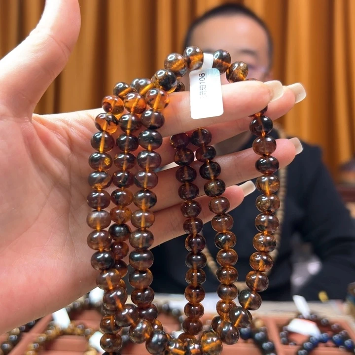 琥珀裸石未镶嵌抚顺3-12