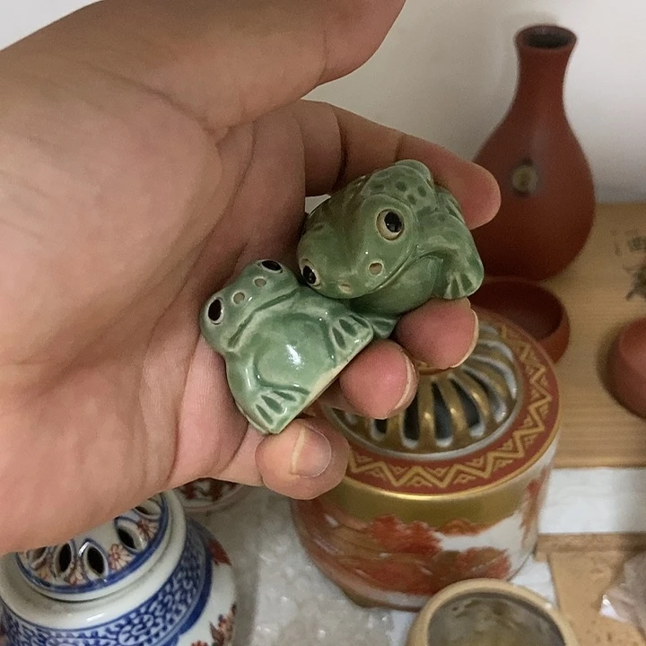 瓷片M****静中古工艺品回流瓷器